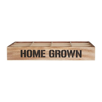 Wooden Herb Planter - Planters, Vases & Bowls