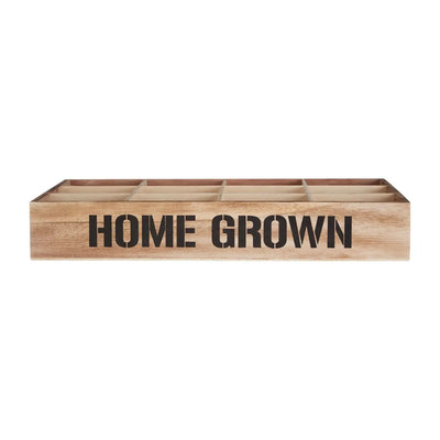 Wooden Herb Planter - Planters, Vases & Bowls