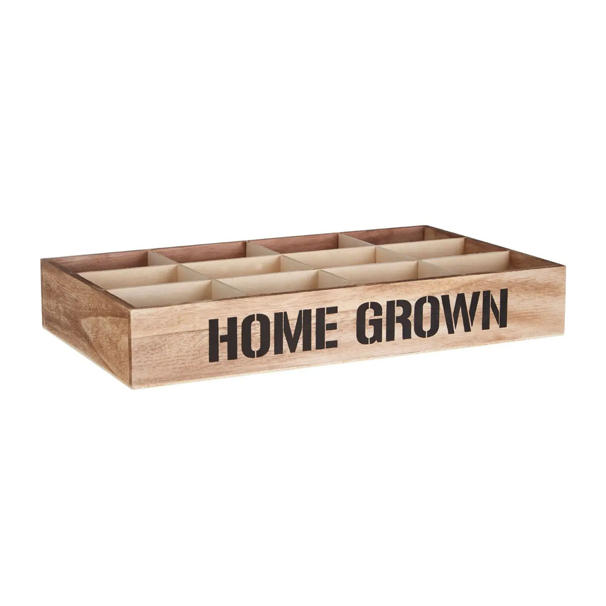 Wooden Herb Planter - Planters, Vases & Bowls