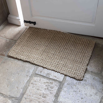 Woven Neutral Doormat - Door Mats