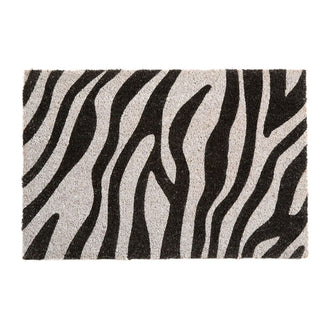 Zebra Print Doormat - Door Stops, Door Signs & Door Mats