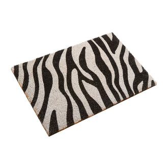 Zebra Print Doormat - Door Stops, Door Signs & Door Mats