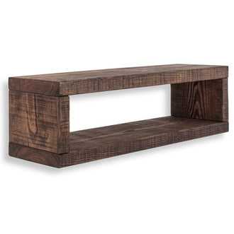 12x2 Rustic Wall Hung TV Unit - 