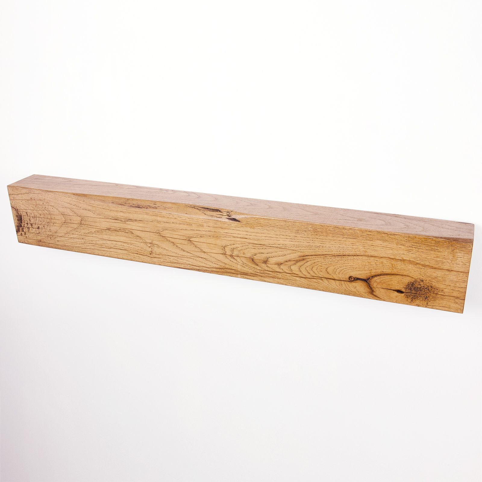 Solid Oak Fireplace Beam | 4 x 6