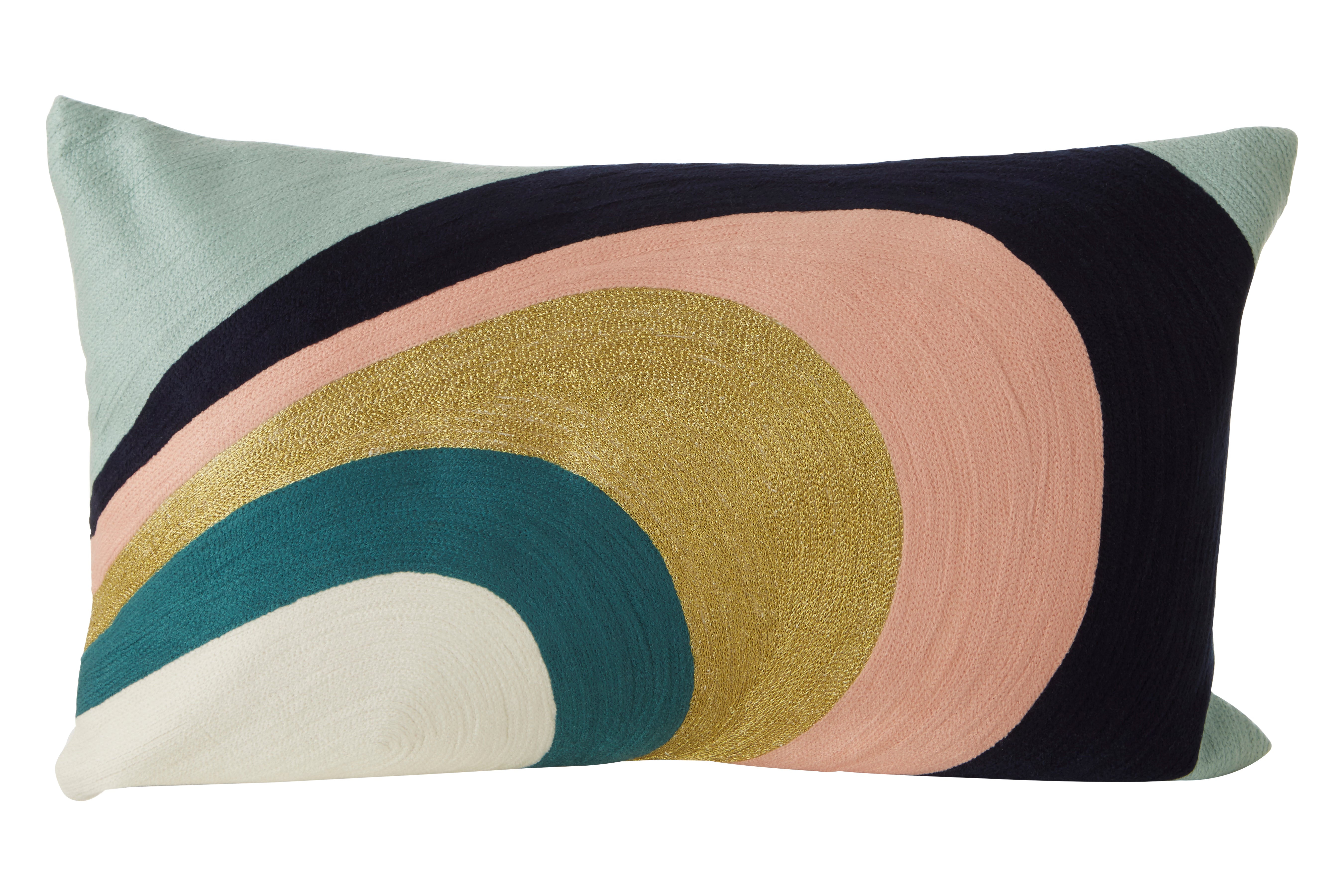Multicoloured Swirl Cushion - Cushions