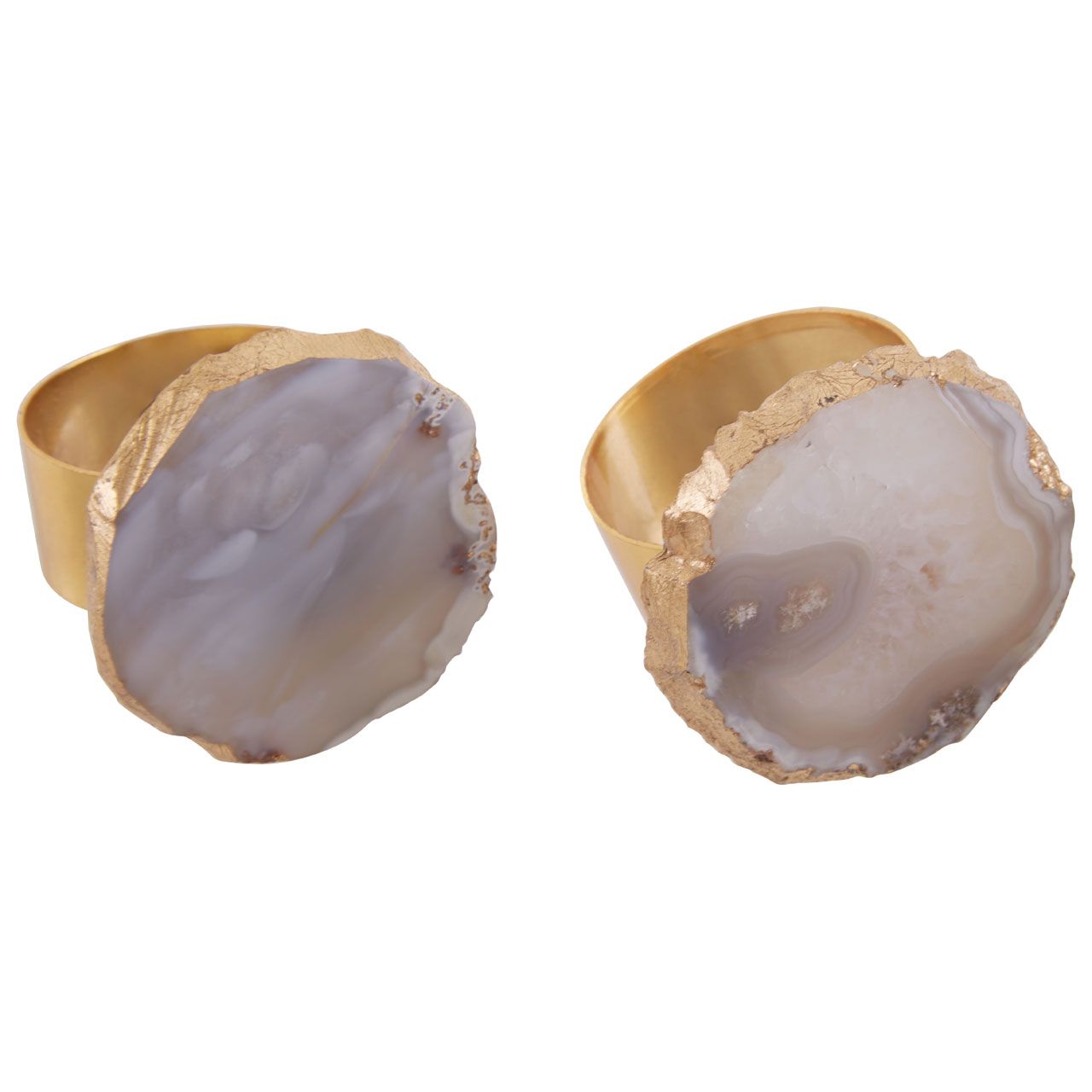 Agate hot sale napkin rings