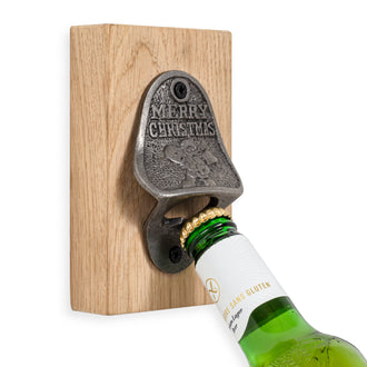 Christmas Wall Mounted Bottle Opener - Tableware & Entertaining