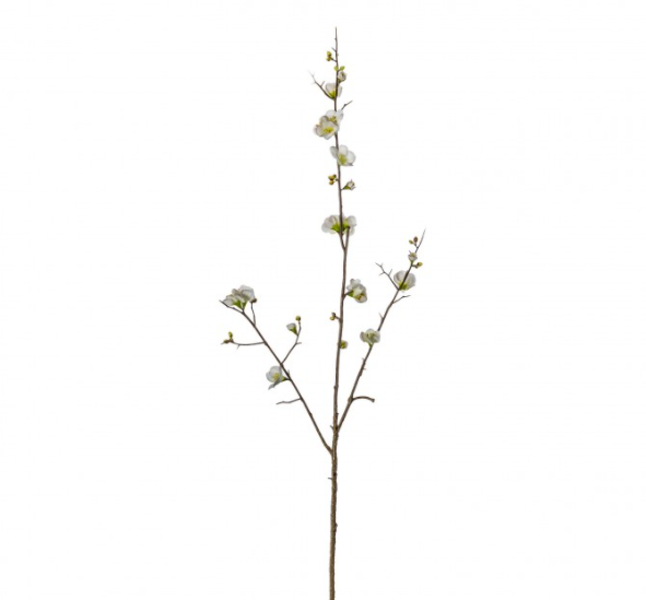 Cherry Blossom Stems - White - 3 Pack - Wreaths & Plants