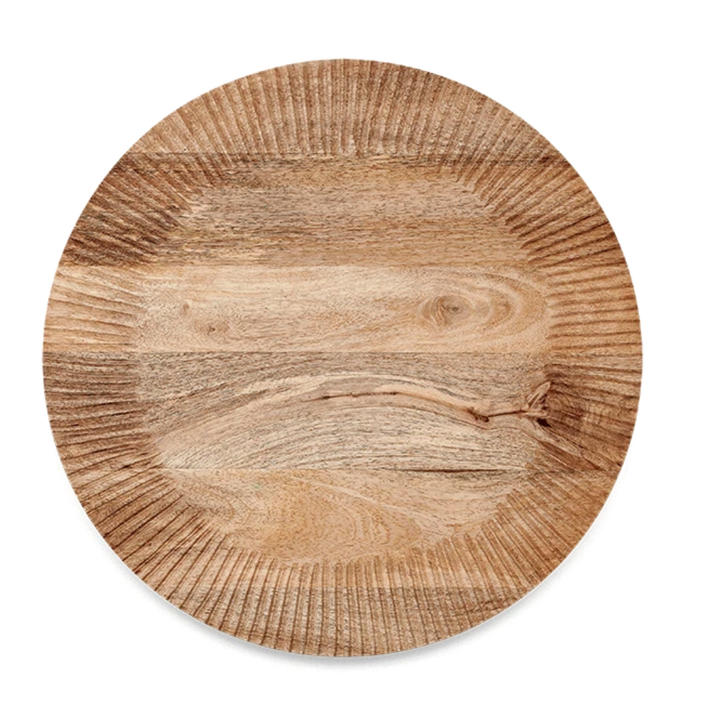 Circular Wooden Chopping Board Large