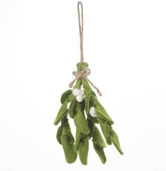 Felt Mistletoe Decoration