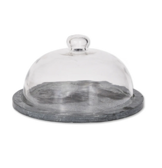 Slate and Glass Cake Dome
