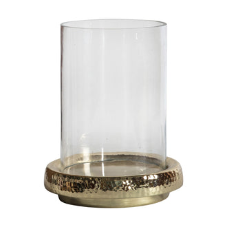 Gold Hurricane Candle Holder - Fragrances & Candles