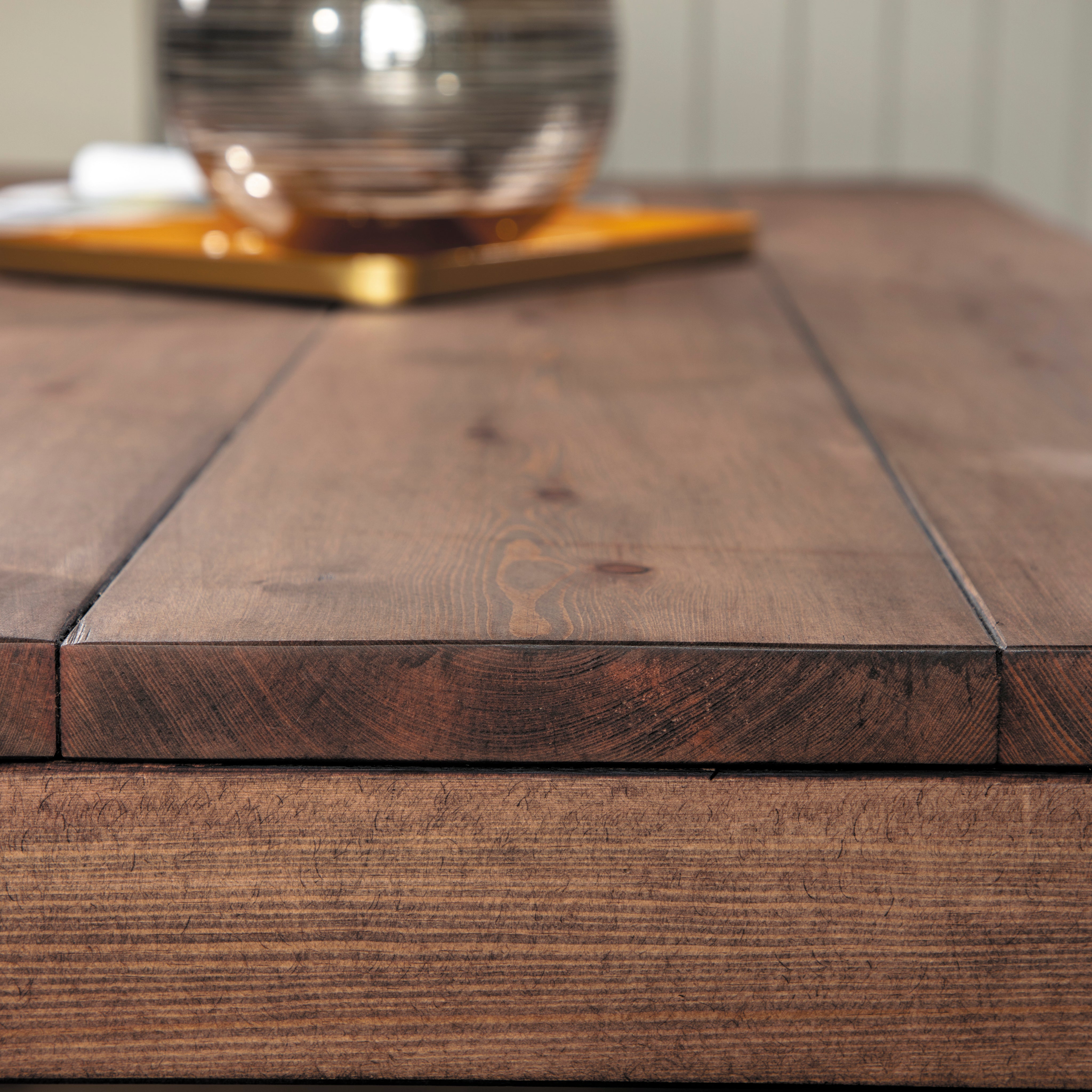 Gosforth Long Solid Wood Dining Table - 180cm