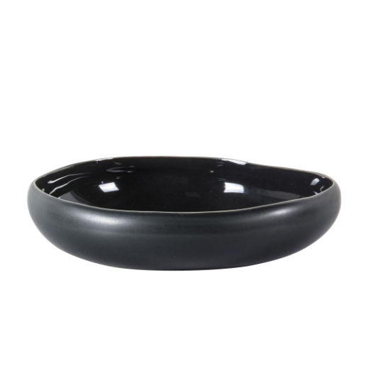 Grey Glazed Decorative Bowl - 