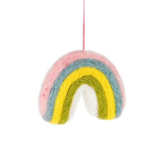 Handmade Pastel Rainbow Decoration - 