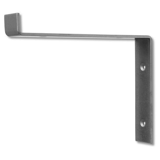 Bowes Raw Steel Shelf Bracket - Minimalist Hairpin Style