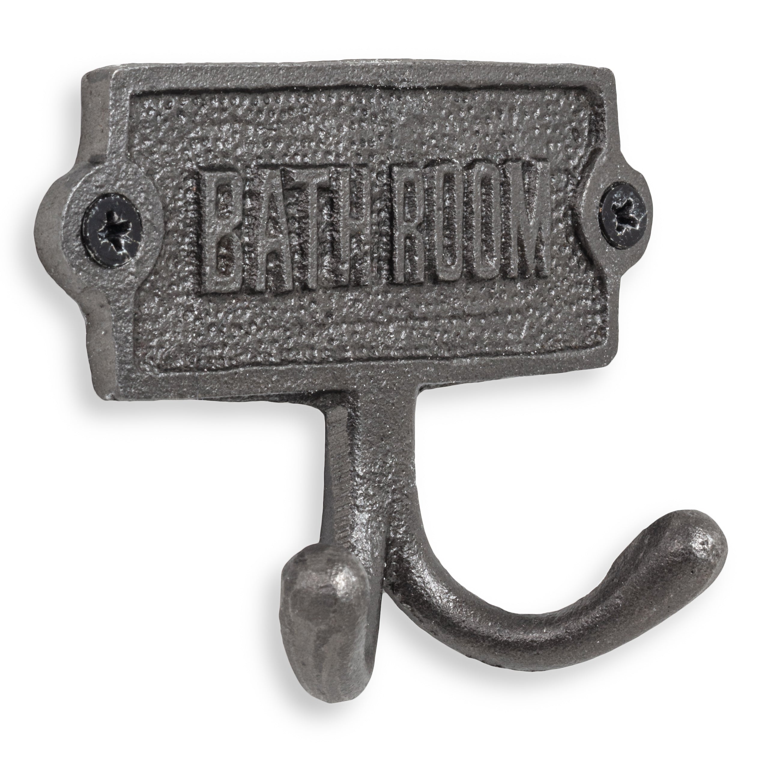 Bathroom Door Sign With Hooks - Outlet - Save 20%
