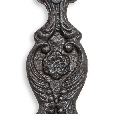 Vintage Iron Coat Hooks - Orange Hook Ends - Coat Hooks & Hall Storage