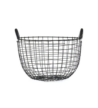 Large Wire Log Basket