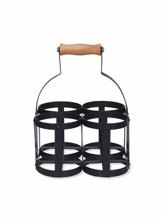 Metal Milk Bottle Holder - 4 Bottles