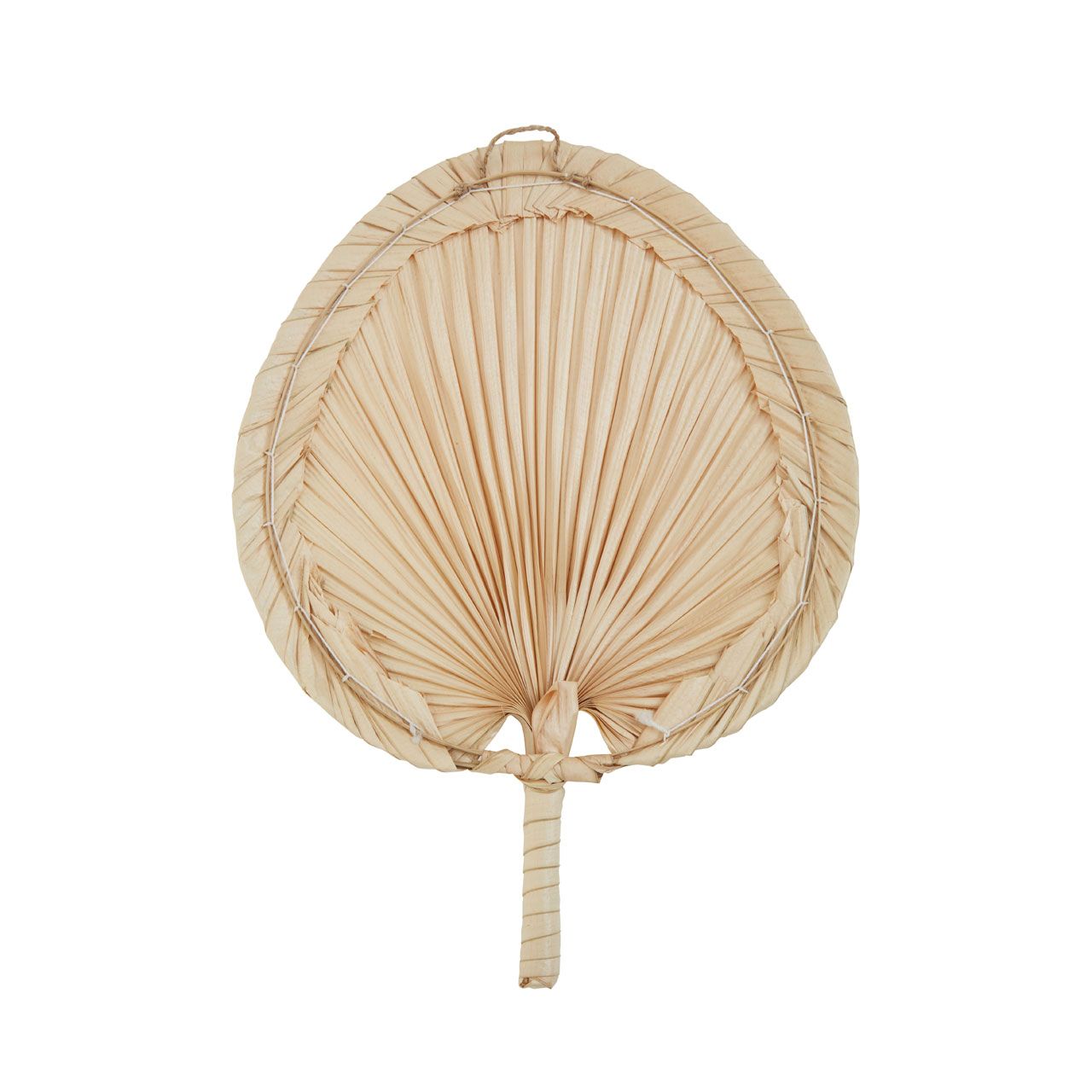 Natural Palm Fan - 