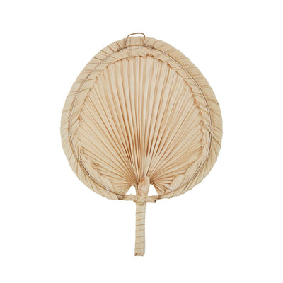 Natural Palm Fan - 