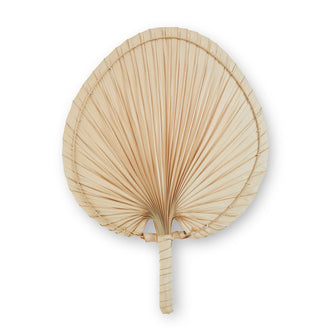 Natural Palm Fan - 