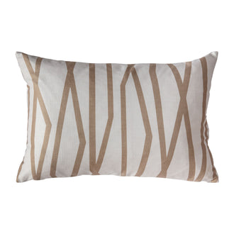 Neutral Abstract Cushion - Soft Furnishings