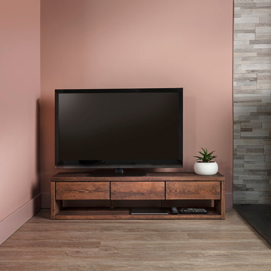 Pandon TV Stand 3 Drawers And Storage - Entertainment Centers & TV Stands