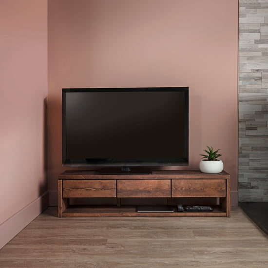 Pandon TV Stand 3 Drawers And Storage - Entertainment Centers & TV Stands