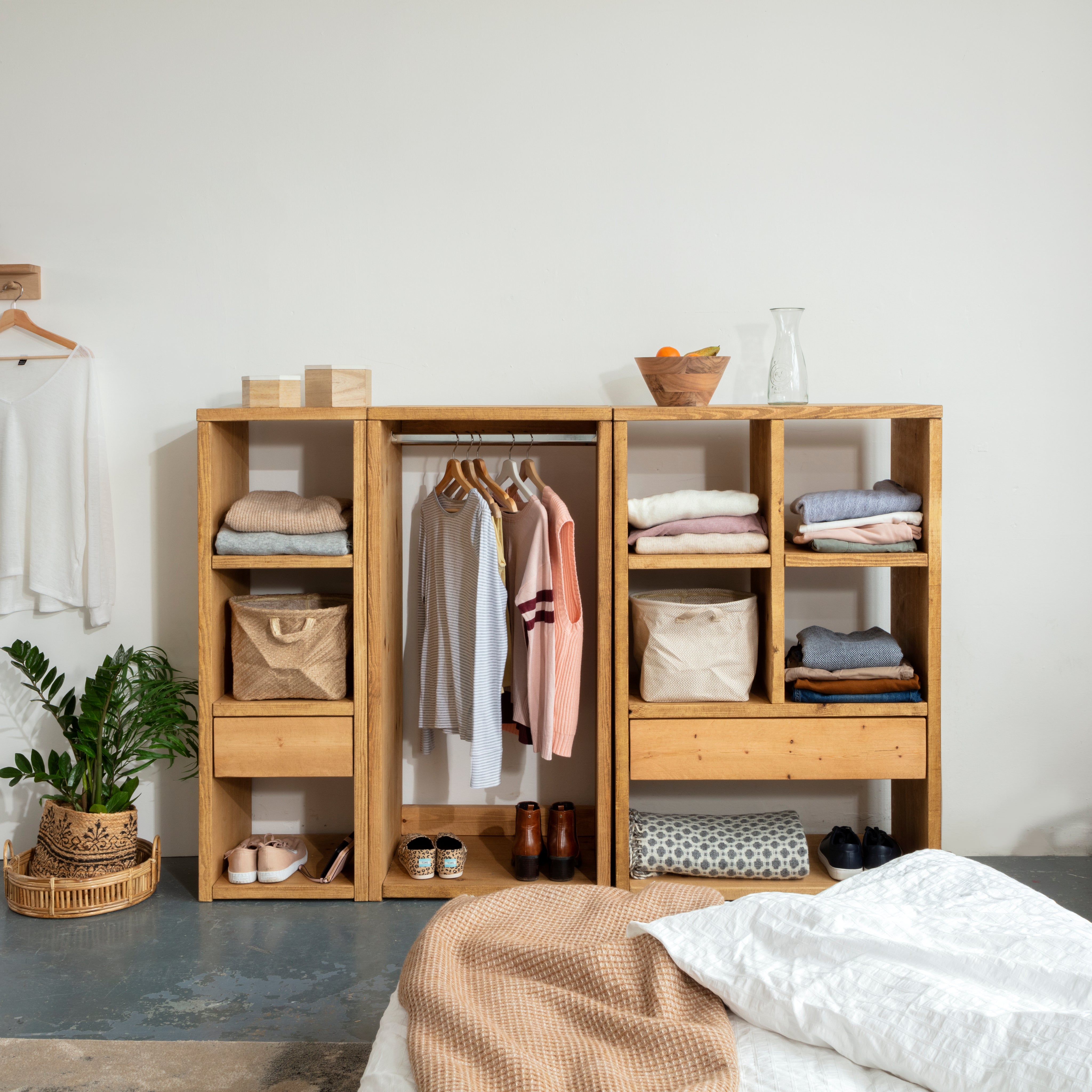 Small Modular Bedroom Storage Unit | Funky Chunky Furniture