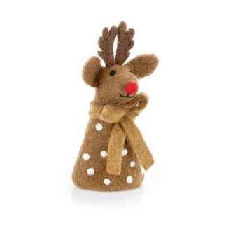 Rudolph Reindeer Christmas Tree Topper