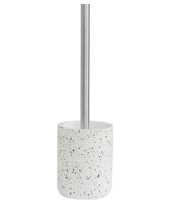 Black And White Terrazzo Toilet Brush - Outlet - Save 20%