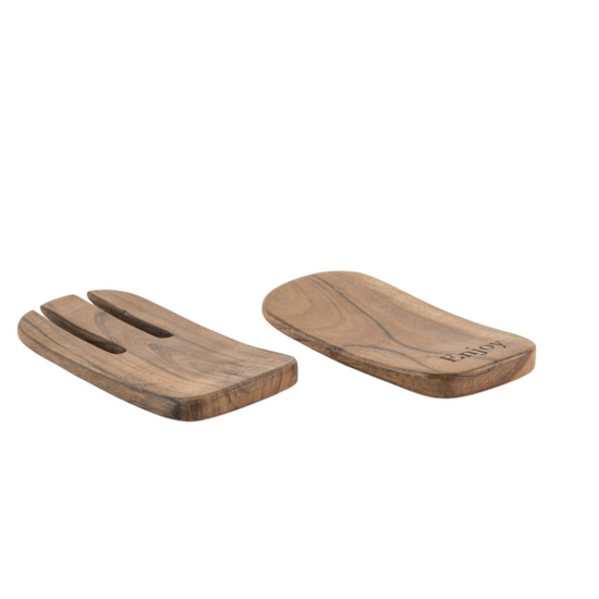 Set Of Wooden Salad Paws - 