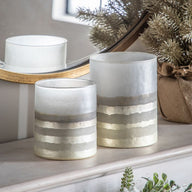 Silver Candle Holder - 