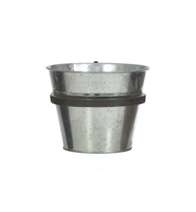 Steel Wall Pot And Holder