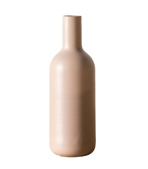 Tall Blush Pink Vase - Planters, Vases & Bowls