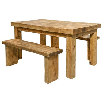 Chopwell Dining Table And Benches