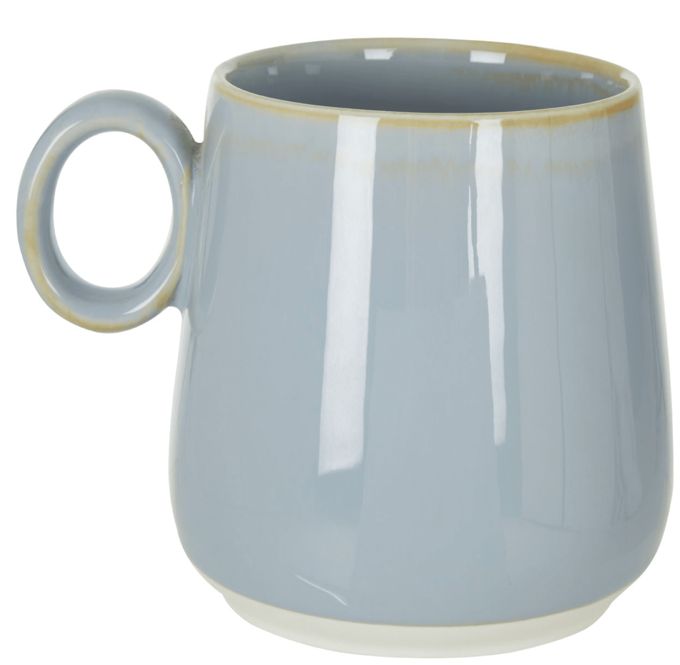 Dusky Blue Porcelain Mug
