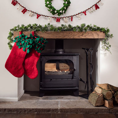 Felt Christmas Stocking - Christmas Decorations