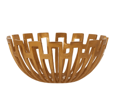 Gold Bowl - Planters, Vases & Bowls