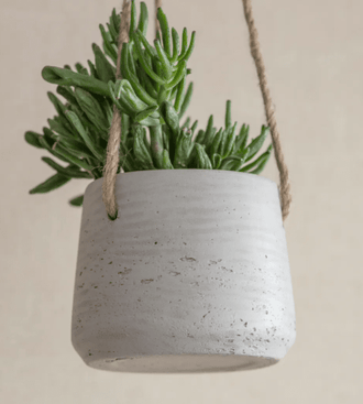 Hanging Plant Pot - Stone