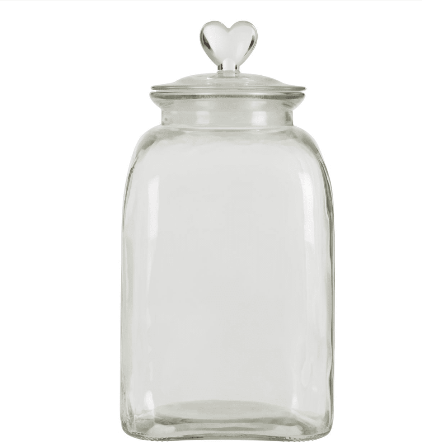 Loves Me Glass Storage Jar - Large