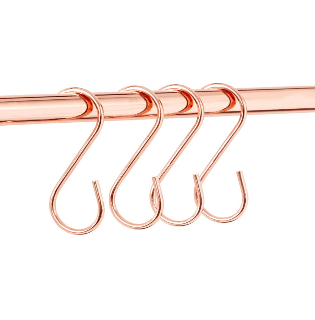 Rose Gold Metal Hanging Hooks - Set Of 10 - Outlet - Save 20%