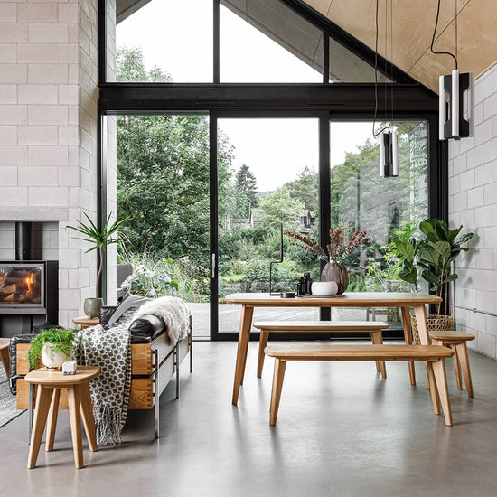 Solid Oak Bench Oak Dining Bench UK Made