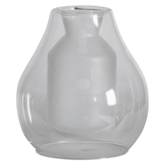 Suspended Round White Vase - Planters, Vases & Bowls