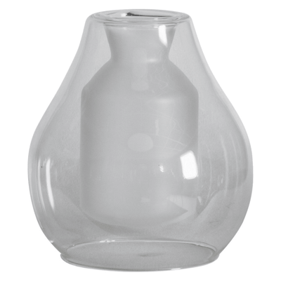 Suspended Round White Vase - Planters, Vases & Bowls