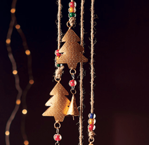 Tree Decoration with Bells - Christmas Decorations